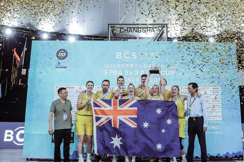 Australia ruled both the men's and women's divisions of the FIBA 3x3 Asia Cup.