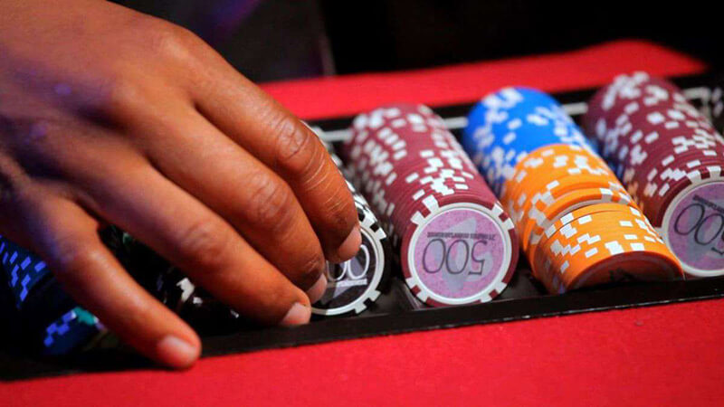 Chips making casino management lots easier, as well as counting the money..