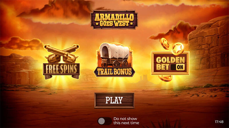 Armadillo Goes West Paytable is rich enough.