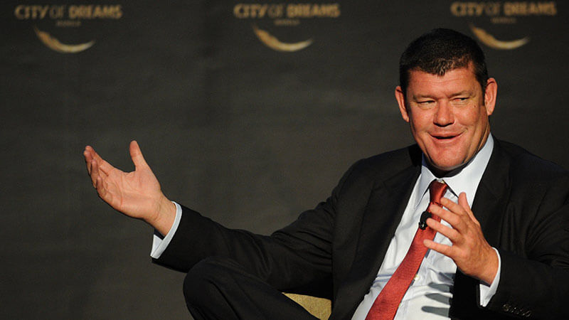 James Douglas Packer is an Australian billionaire businessman and investor. Packer is the son of Kerry Packer AC, a media mogul, and his wife, Roslyn Packer AC. He is the grandson of Sir Frank Packer. He inherited control of the family company, Consolidated Press Holdings Limited, as well as investments in Crown Resorts and other companies. He is the former executive chairman of Publishing and Broadcasting Limited and Consolidated Media Holdings, which predominantly owned media interests across a range of platforms, and a former executive chairman of Crown Resorts.