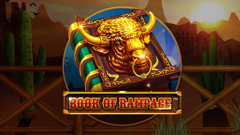 BOOK OF RAMPAGE - online slot game - spinomenal