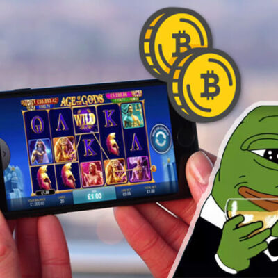 Online betting in a cryptocurrency casino