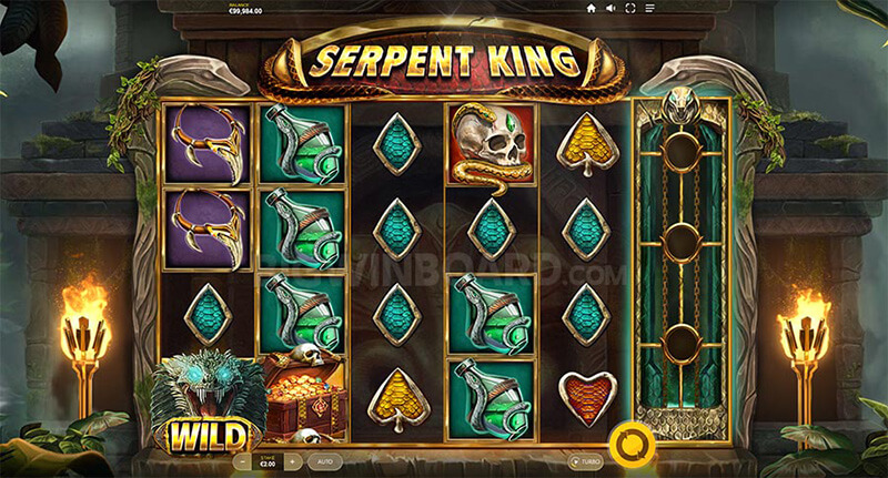Serpent King: casino slot game by Red Tiger