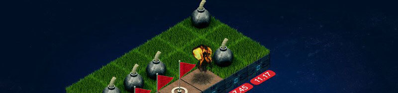 در بازی مین روب در صورت انتخاب اشتباه بمب منفجر خواهد شد و شرط بندی بازنده محاسبه می گردد